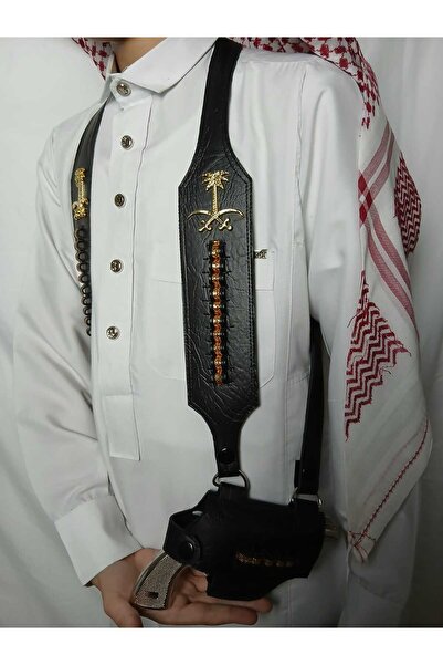 Silver Full Leather Gun Holster 9ml |   Sefin and Nucula