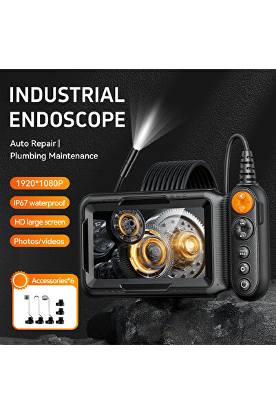 G50 5 İnç Ekranlı 8 mm 5 Metre Yılan Kamera