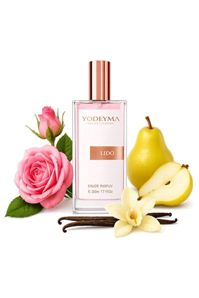 Yodeyma Lido Eau de Parfum pentru femei, cu trandafir bulgăresc, pară și vani...