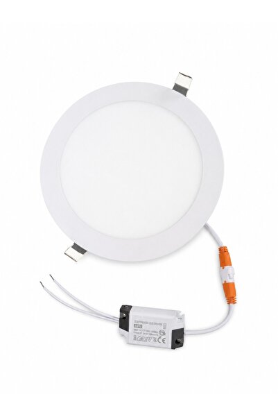 AKILLIELMA -LEVA LV-3093 LED PANEL YUVARLAK SLIM SIVA ALTI 15W BEYAZ 19CM