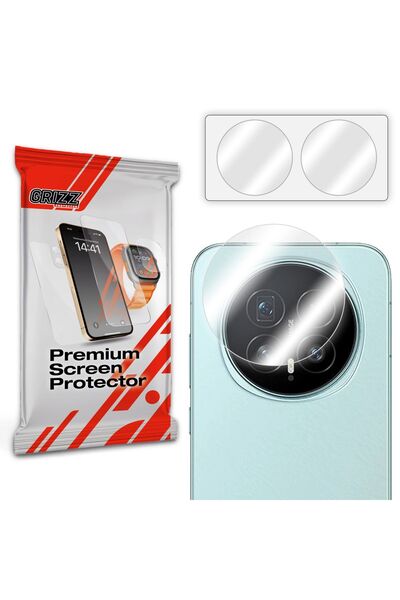 Grizz Glass GrizzGlass HybridGlass Camera Lens Protector 2-Pack for Honor Mag...