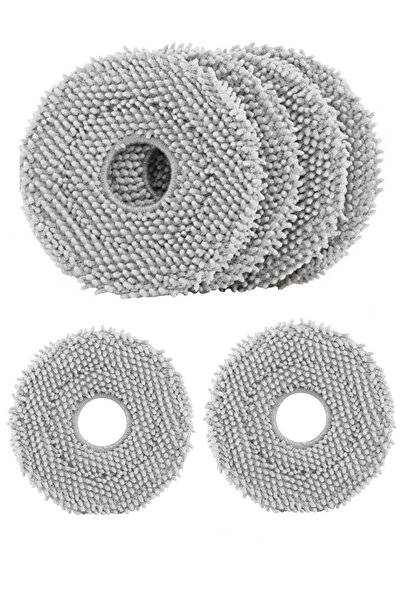 Rovexa Roborock Qrevo Pro Compatible 6 Pieces of Mop Fiber Mops