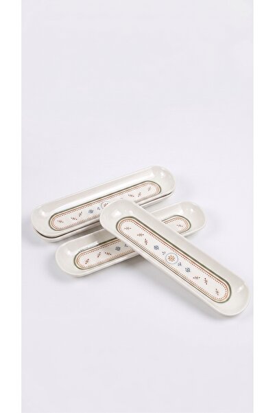 Tezyinat Wood Breakfast Trays - White - 4