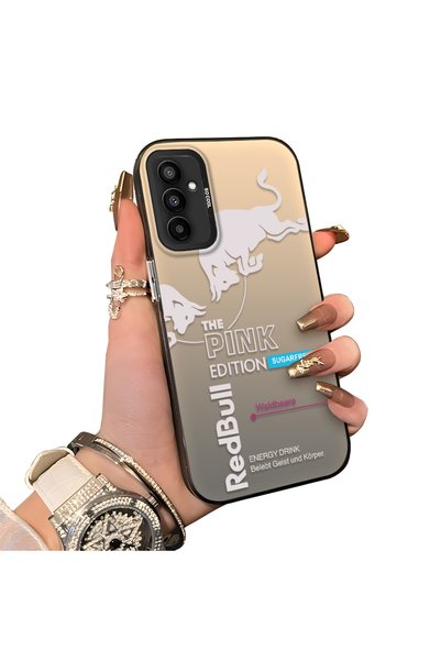 ucuc Samsung Galaxy F23 Compatible Hard Acrylic Back Silicone Edge Lens Prote...