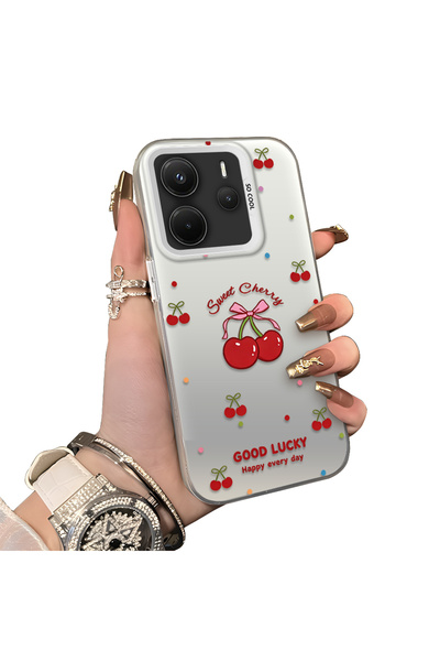 ucuc Xiaomi Redmi Note 14 4g Compatible Hard Acrylic Back Silicone Edge Lens ...