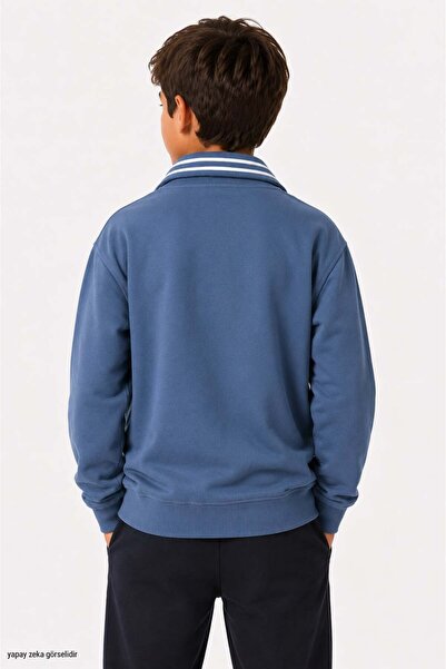 ModaPlaza Erkek Çocuk Dik Yaka Sweat 4284