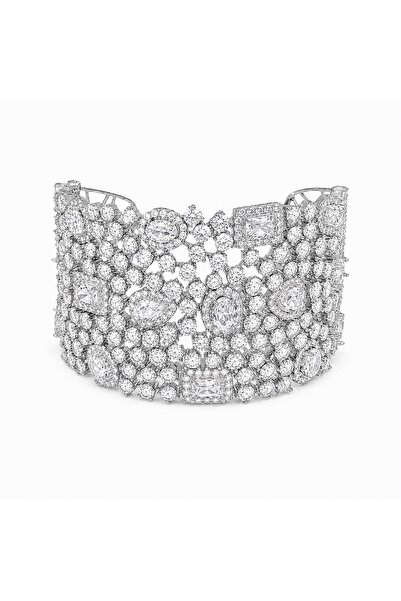 neslyaccessories Bijou Bracelets - Silver-colored - Zircon