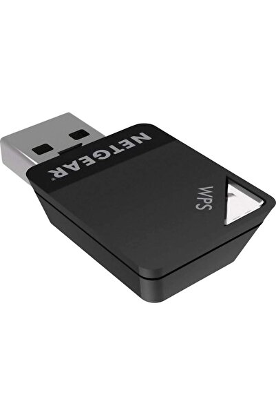 NETGEAR A6100 USB WLAN çubuğu AC600 Mini (çift bantlı 5 GHz + 2,4 GHz USB WLAN adaptörü