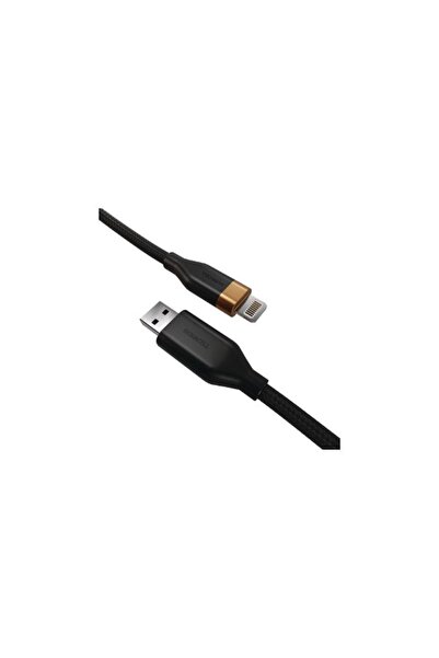 Duracell Cablu USB-A to Lightning, lungime 2m, negru