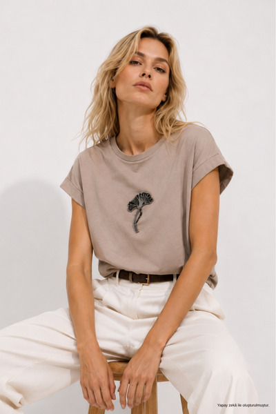 WILD BEE Blouses - Brown - Regular fit