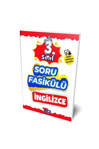 Açı Yayınları 3.SINIF İNGİLİZCE ÇEK KOPART YAPRAK TEST