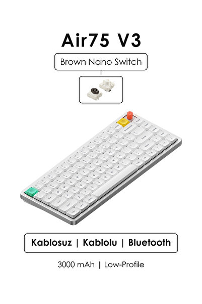NuPhy Air75 V3 Tri-Mode Custom Mekanik Oyuncu Klavyesi