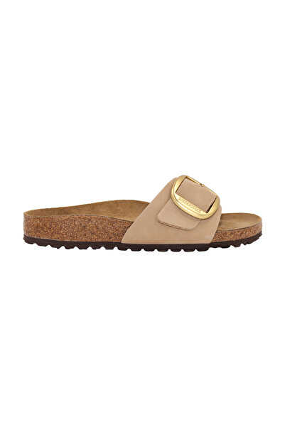 Birkenstock Madrid Big Buckle 1024009 Kadın Terlik Kahverengi
