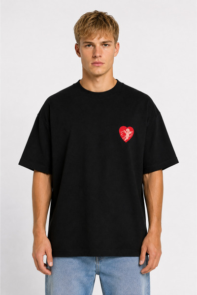 Compostela T-Shirts - Black - Oversize