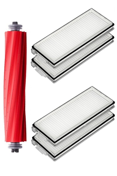 Rovexa Roborock Qrevo Plus Compatible 1 Main Brush 4 Hepa Filters