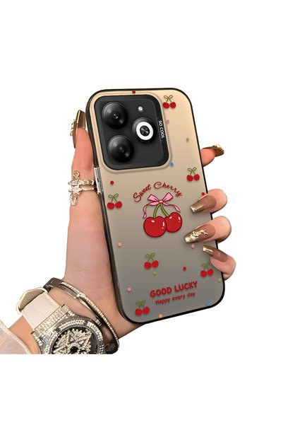 ucuc حافظة حماية من السيليكون الصلب الأكريليكي المتوافقة مع هاتف Tecno Spark 20C