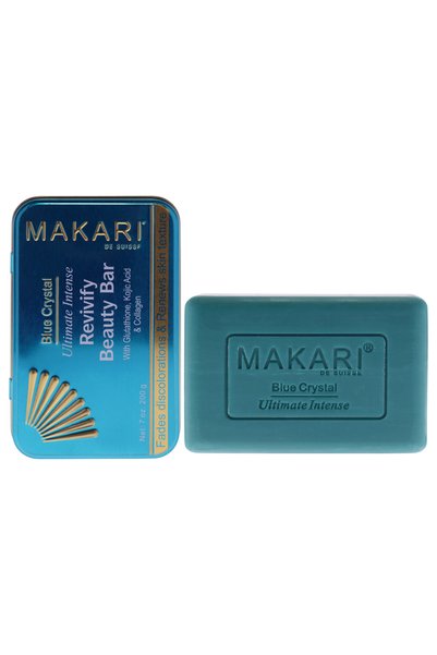 Makari Blue Crystal Revivify Beauty Bar Soap by for Women - 7 oz Soap