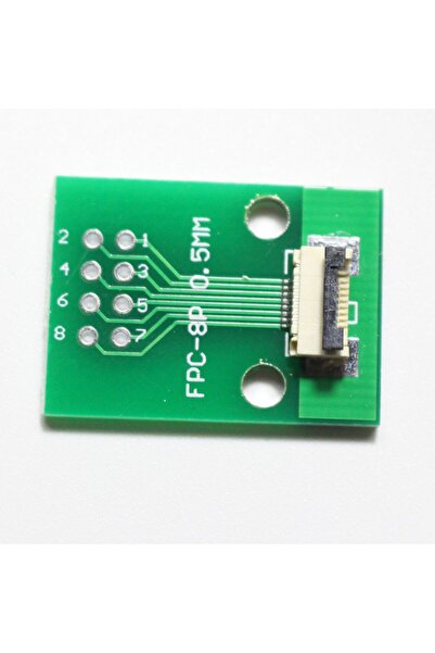 OEM Adaptor pentru cablu FPC, pas 0.5 mm Numar pini: 8
