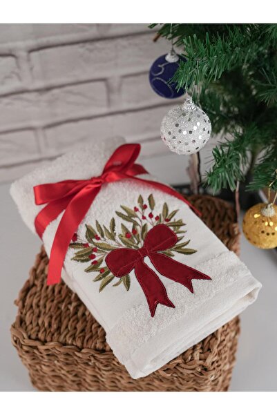 Baveno Cotton 41X71 cm Colorful Embroidered Gift Towel Set