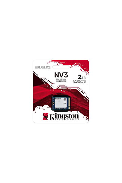 Kingstone قرص SSD كينجستون 2000 جيجابايت NV3 M.2 2230 PCIe SNV3SM3/2T0 4.0 NV...