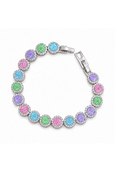 neslyaccessories Bijou Bracelets - Multicolor - Zircon
