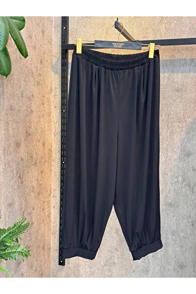 AYSBUTK Siyah şalvar pantolon