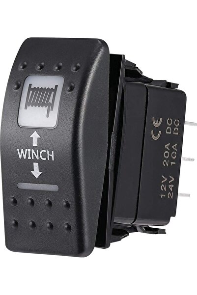 The Beast BUTON ON/OFF ACTIONARE TROLIU (WINCH SWITCH) ATV / UTV / SSV 7 PINI...