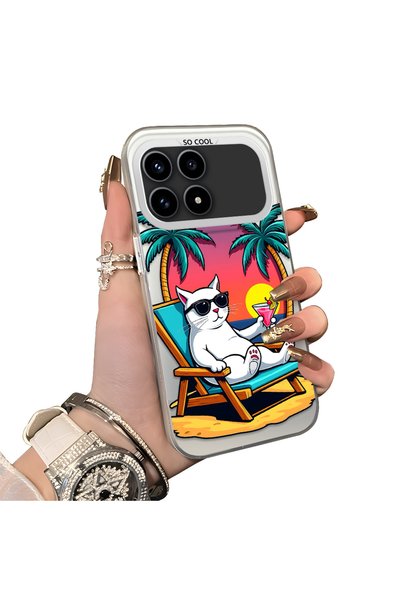 ucuc Xiaomi Redmi K90 5g Compatible Hard Acrylic Back Silicone Edge Lens Prot...