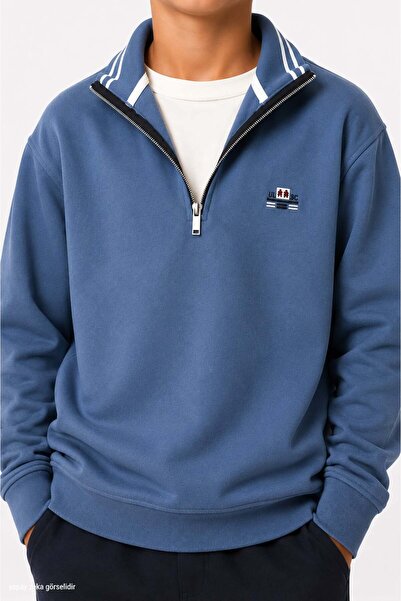 ModaPlaza Erkek Çocuk Dik Yaka Sweat 4284