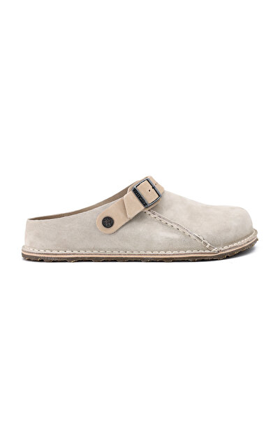 Birkenstock Lutry 1031420 Erkek Terlik Kırık Beyaz