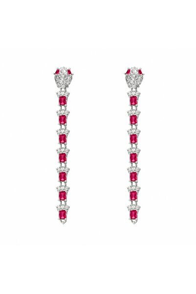 neslyaccessories Serpent Rouge Earrings