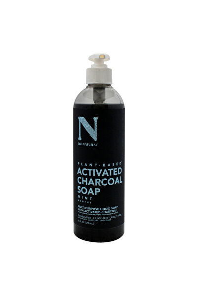 Generic Brand Activated Charcoal Liquid Soap - Mint by Dr. Natural for Unisex...