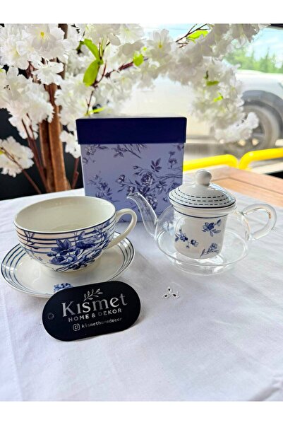 Vitale Nature Blue Rose tekli Bitki Çayı Seti