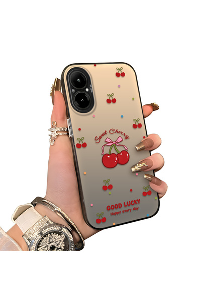 ucuc حافظة حماية من السيليكون الصلب متوافقة مع Realme C67 4G من الأكريليك الص...