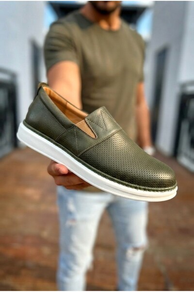 Zerenyus Zrc191 high quality laceless daily men's espadrille khaki