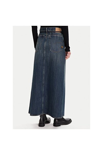 G-STAR RAW Fustă de blugi pentru femei D25979 Albastru închis