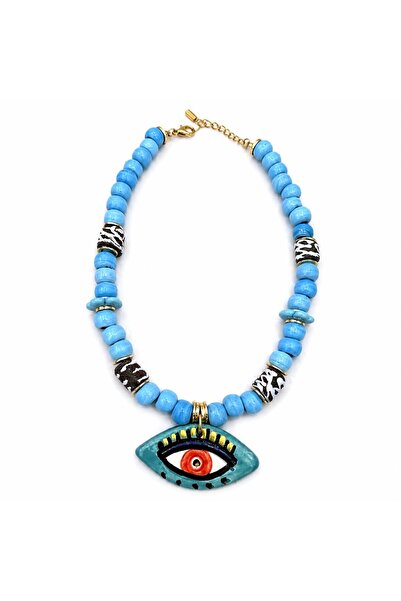 neslyaccessories Bijou Necklaces - Multicolor - Zircon