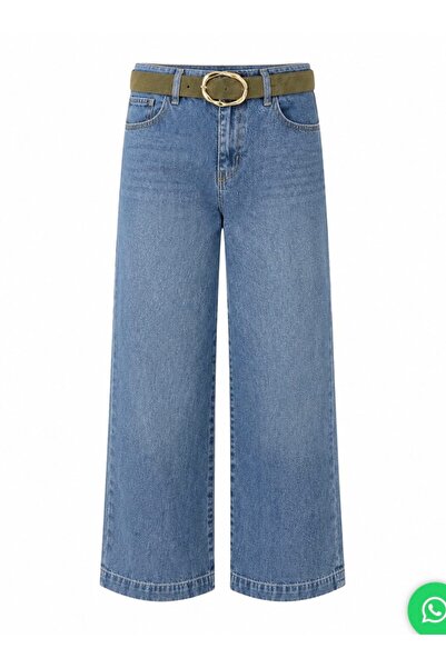 Butik LAKE SÜET KEMERLİ TENSEL JEAN