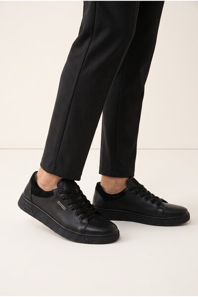Pierre Cardin Flats - Black - Short heels (1–4 cm)