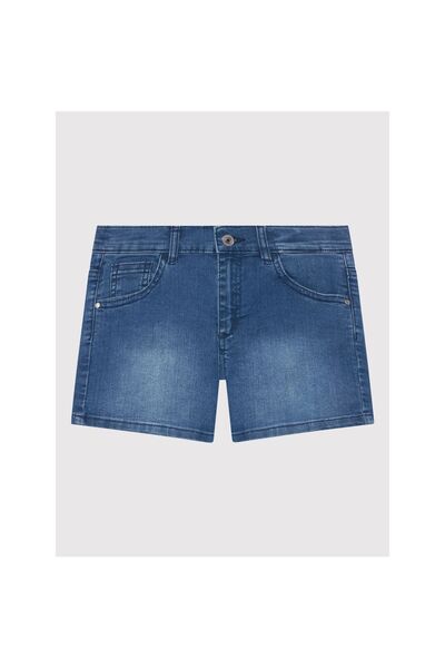 Guess Șorturi din denim pentru fete J0BD09D4H20 Albastru