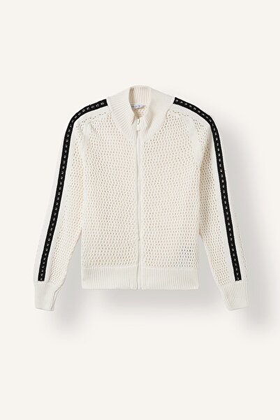 DeFacto Cardigans - Ecru - Relax Fit