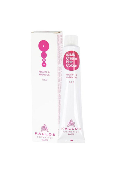 Kallos Vopsea Permanenta - Blond Inchis cu Nuanta de Violet - KJMN Cream Hair...