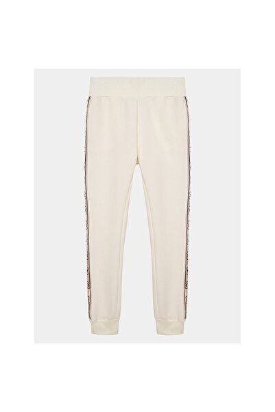 Guess Pantaloni de trening crem pentru fete