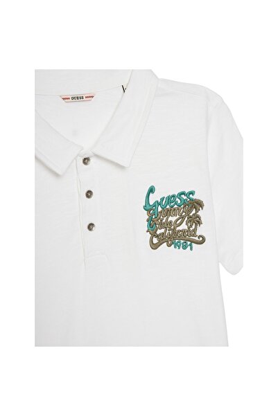 Guess Polo băieți L5GP01K6XN4 Alb