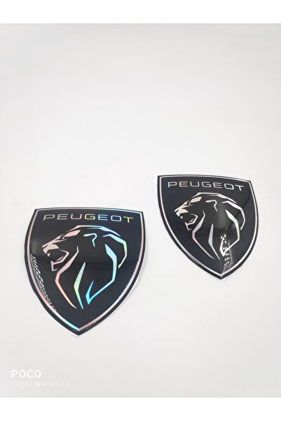 Tuningpazar Yeni Peugeot Uyumlu Hologramik Logo 3d Arma Amblem