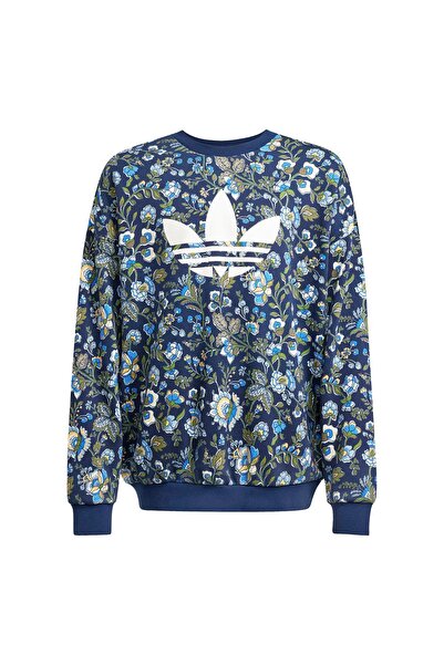adidas Bluză de fată JX6316 Albastru închis