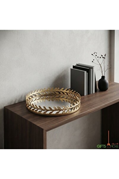 Gifts and More Hacı Ali Palm tray 40 cm distressed