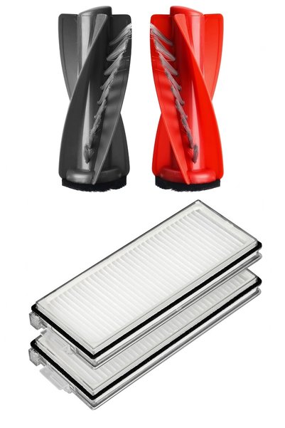 Rovexa Compatibil cu Roborock QRevo Curv, 1 perie principală și 2 filtre Hepa