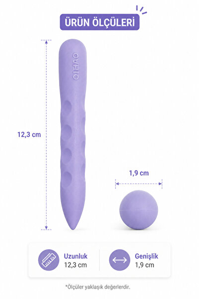 Binbirreyon Uzun Kalem Silgi Seti 3 Adetli Set 123mm Sivri Uçlu VD057