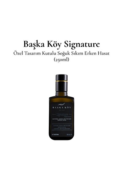 Başka Köy Signature: Özel Tasarım Kutulu Soğuk Sıkım Erken Hasat (250ml)